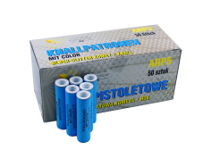 Race pistoletowe hukowe z kometą srebrno brokatową ARP5 50 sztuk