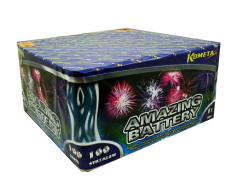 Wyrzutnia Amazing Battery 100 strzałów