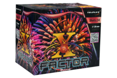 Wyrzutnia Triplex X-Factor 24 strzały TXB993