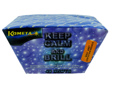 Wyrzutnia kątowa Keep Calm & Brill 49 strzałów