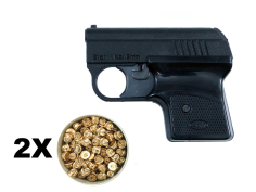 Pistolet hukowy Start 1 plus 2 opakowania ślepaków