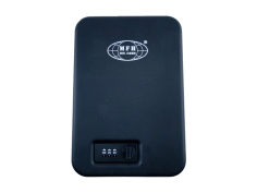 Walizka na broń krótką MFH stalowa 245x165 mm z zamkiem szyfrowym