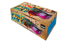 Wyrzutnia Pyro Mix 6 149 strzałów CB6