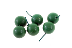 Trzaskające zielone kulki Triplex komplet 6 sztuk
