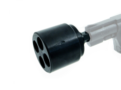 Nasadka na 4 race do pistoletów i rewolwerów hukowych