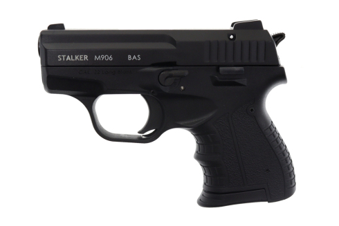Pistolet hukowy Stalker M906 czarny ruchomy zamek