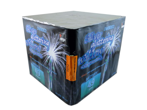 Wyrzutnia SIlver Glittering Willow 49 strzałów