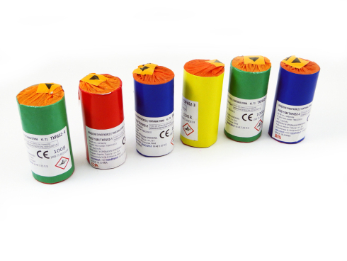 Dymy - zasłony dymne Triplex komplet 6 sztuk