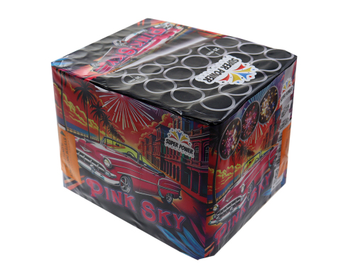 Wyrzutnia Pink Sky 41 strzałów B41-2516