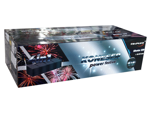 Wyrzutnia Koneser Power Festival 139 strzałów TXB674