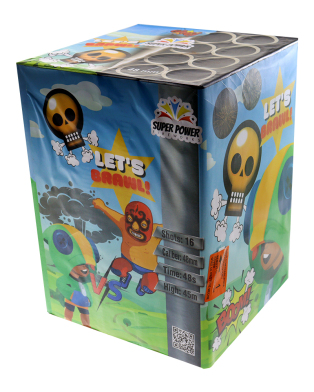 Wyrzutnia Let's Brawl 16 strzałów B16-4801