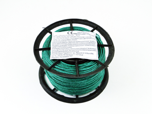 Lont zielony szybkość 1 cm / 1 sek 100 metrów