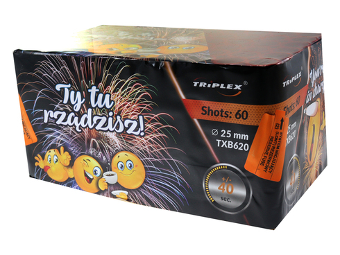 Wyrzutnia Ty Tu Rządzisz 60 strzałów TXB620