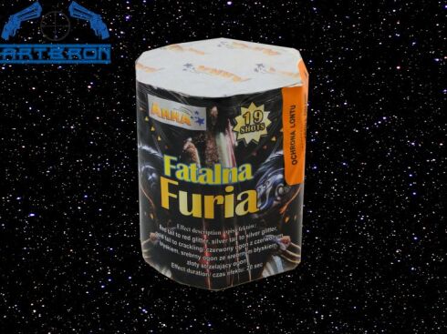 Wyrzutnia Fatalna Furia 19 strzałów