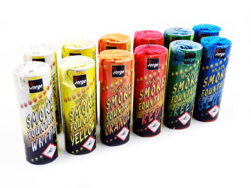 Dymy zasłony dymne 50 sekund 12 sztuk Jorge JFS-1