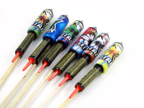 Rakiety Titan komplet 6 sztuk