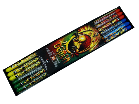 Rakiety Demon komplet 12 sztuk