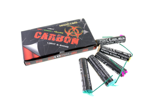 Petardy błyskowe Carbon op. 10 sztuk P1231