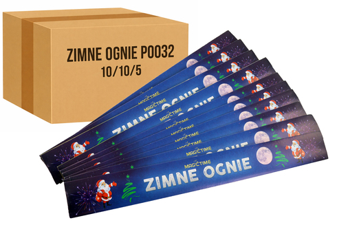 Zimne ognie 40 cm komplet 500 sztuk P0032