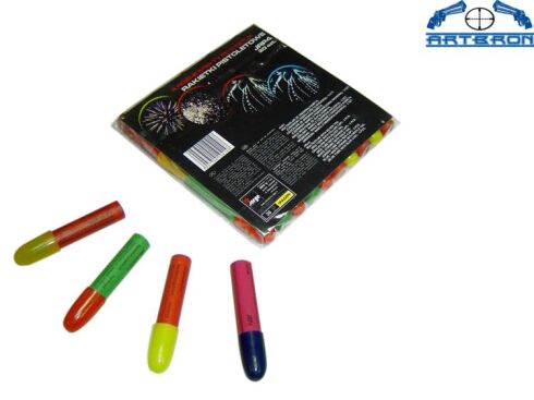 Race pistoletowe kolorowe Jorge długie mix 20 sztuk