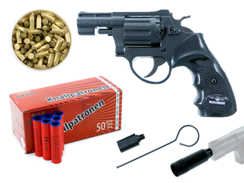 Rewolwer hukowy Fenix Gen.2 lufa 2 cale czarny - zestaw