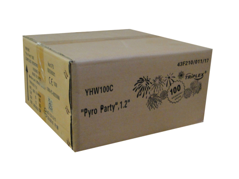 Wyrzutnia Pyro Party YHW100C 100 strzałów