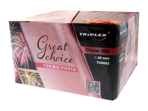 Wyrzutnia Great Choice for Big Fiesta 100 strzałów TXB682