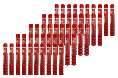 Flara ręczna czerwona 60 sekund SF60 komplet 50 sztuk