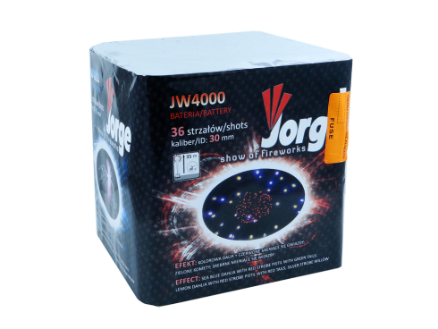 Wyrzutnia Show of Fireworks 36 strzałów JW4000