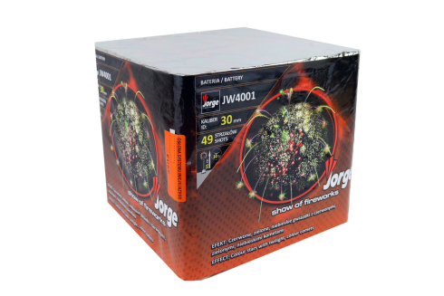 Wyrzutnia Show Of Fireworks JW4001 49 strzałów