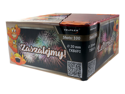 Wyrzutnia Let's Rock Zaszalejmy 100 strzałów TXB691