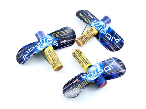 Motyl Albatros wirujące kolory JM06