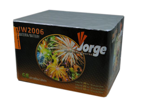 Wyrzutnia Show of Fireworks 68 strzałów