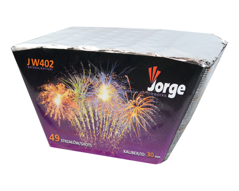 Wyrzutnia kątowa Show Of Fireworks 49 strzałów JW402