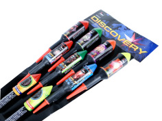 Rakiety Discovery komplet 9 sztuk JA016 zestaw mieszany 