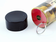 Świeca dymna, granat na zawleczkę Triplex czerwony TXF930-1 