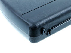 Walizka na broń krótką Negrini 2038 czarna 240x170 mm 