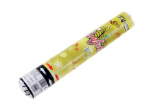 Karnawałowe konfetti w tubie Party Popper 30 cm złote 