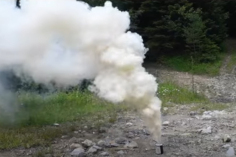 Dymy zasłony dymne białe 1 sztuka Jorge duży 210 gram 