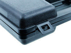 Walizka na broń krótką Negrini 2014 czarna 240x160 mm 