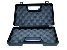 Walizka na broń krótką Negrini 2014 czarna 240x160 mm 