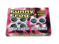 Trzaskające Wesołe Żabki komplet 6 sztuk 