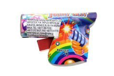 Strzelające konfetti w pistolecie Party Gun komplet 4 sztuki 