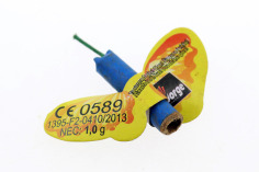 Motyl Butterfly wirujące bączki W526B 12 sztuk 