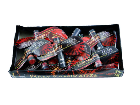 Motyl Kamikadze wirujące kolory W504 