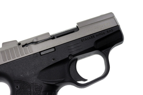 Pistolet hukowy Stalker M906 tytan ruchomy zamek 