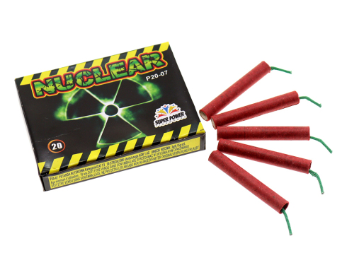 Petardy Nuclear op. 20 sztuk P20-07 komplet 200 sztuk 