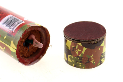 Świeca dymna, granat na draskę Triplex czarny TXF933-8 