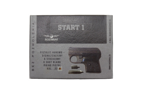 Pistolet hukowy Start 1 sześciostrzałowy 