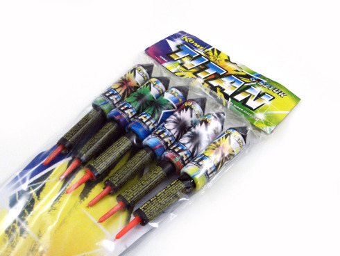 Rakiety Titan komplet 6 sztuk 